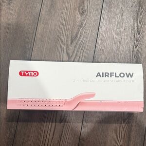 TYMO Airflow 2-in-1 Hair Curler and Straightener - Pink